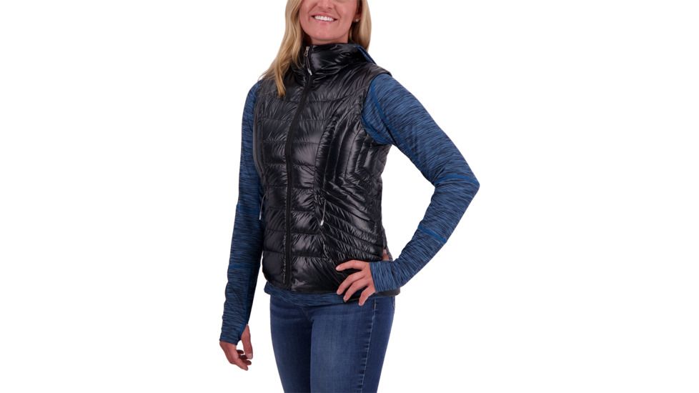 Obermeyer Cerre Down Vest - Womens, Black, Large, 14026-BLACK-L