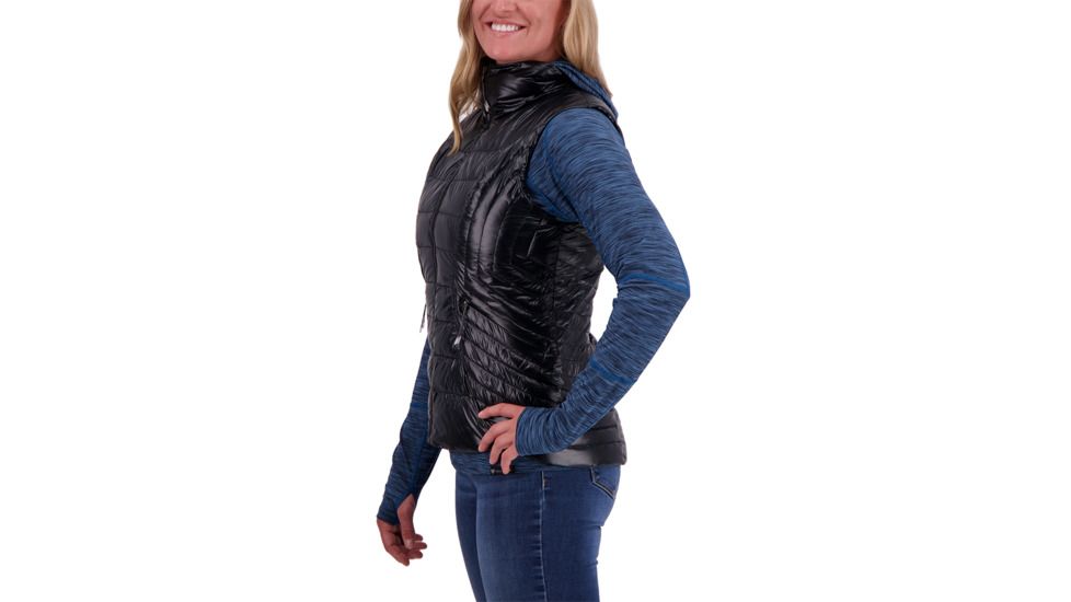 Obermeyer Cerre Down Vest - Womens, Black, Large, 14026-BLACK-L