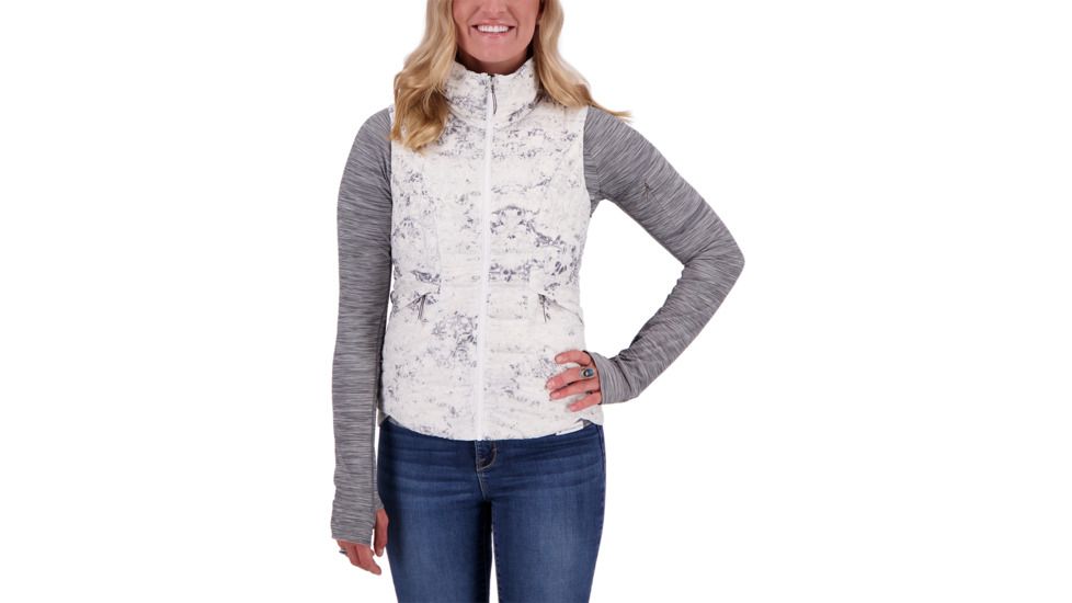 Obermeyer Cerre Down Vest - Womens, Frosted Fossils, Medium, 14026-FROSTED FOSSILS-M