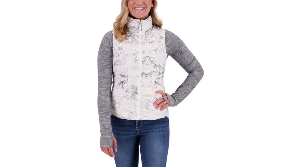 Obermeyer Cerre Down Vest - Womens, Frosted Fossils, Medium, 14026-FROSTED FOSSILS-M