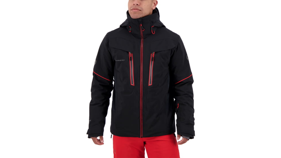 Obermeyer Charger Jacket - Mens, Black, 2XLT, 21103-16009-2XLT