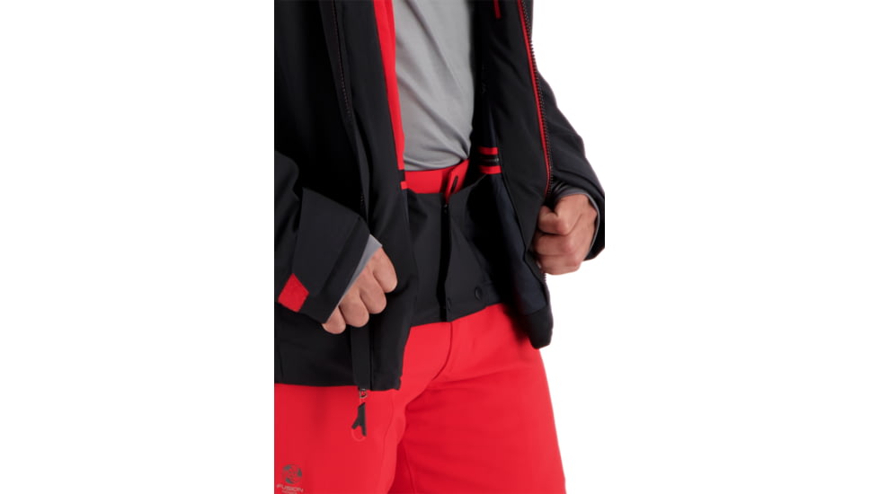 Obermeyer Charger Jacket - Mens, Black, 2XLT, 21103-16009-2XLT