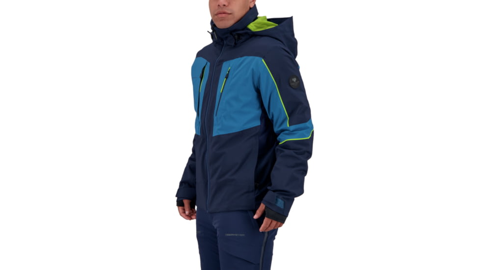 Obermeyer Charger Jacket - Mens, Blueprint, Large, 21103-21166-L