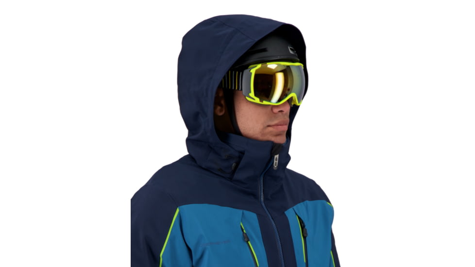 Obermeyer Charger Jacket - Mens, Blueprint, Large, 21103-21166-L