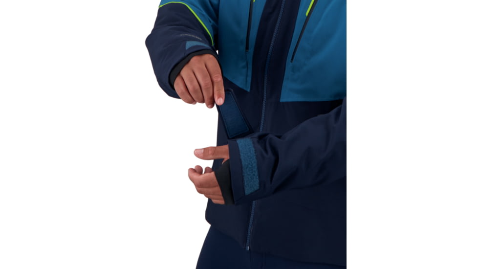 Obermeyer Charger Jacket - Mens, Blueprint, Large, 21103-21166-L