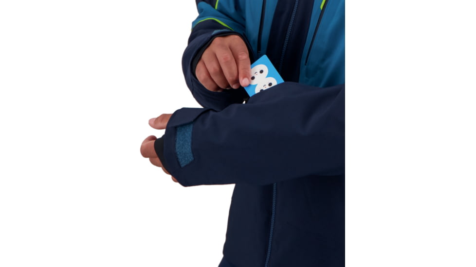 Obermeyer Charger Jacket - Mens, Blueprint, Large, 21103-21166-L