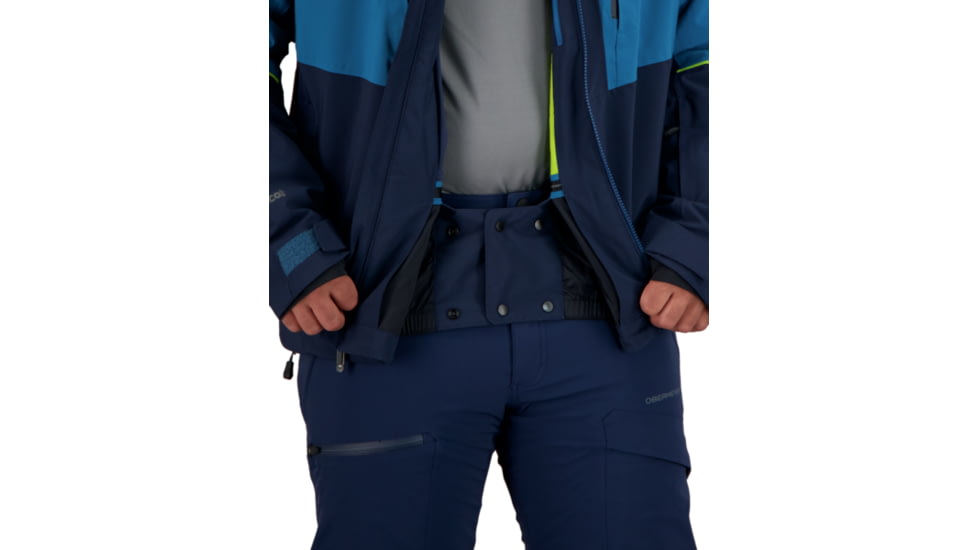 Obermeyer Charger Jacket - Mens, Blueprint, Large, 21103-21166-L