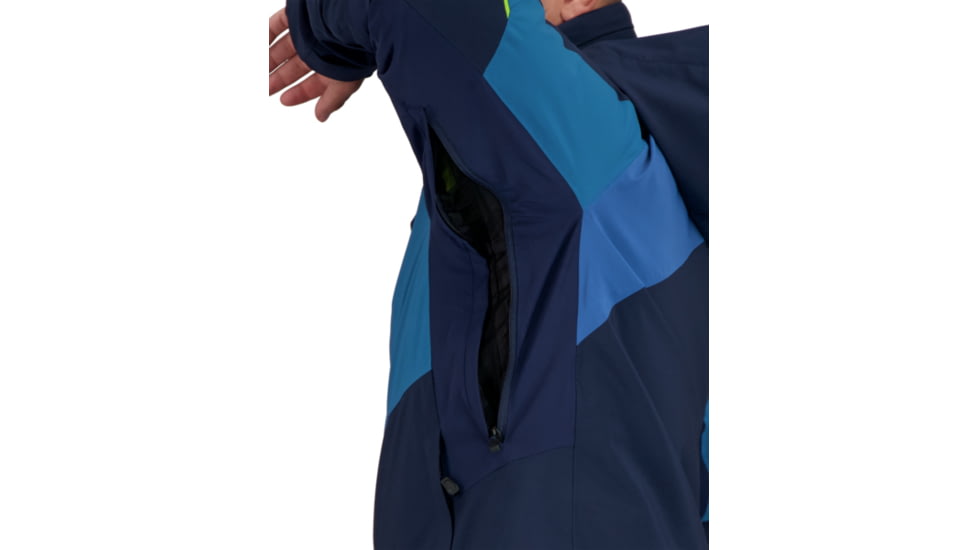 Obermeyer Charger Jacket - Mens, Blueprint, Large, 21103-21166-L