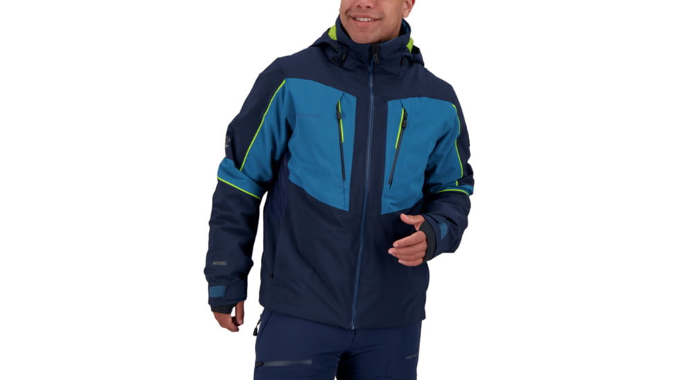 Obermeyer Charger Jacket - Mens, Blueprint, Large, 21103-21166-L
