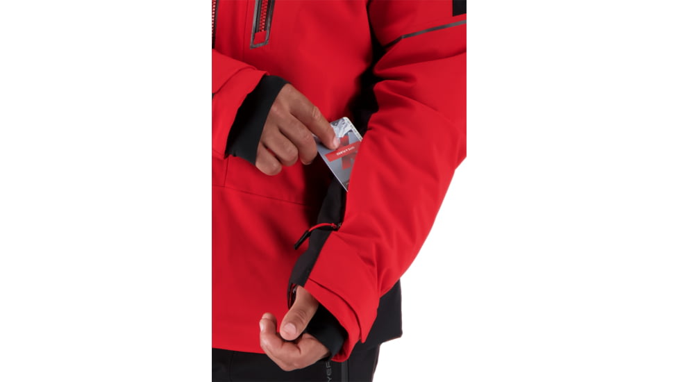 Obermeyer Charger Jacket - Mens, Brakelight, Small, 21103-19042-S