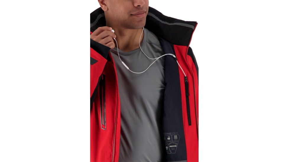 Obermeyer Charger Jacket - Mens, Brakelight, Small, 21103-19042-S