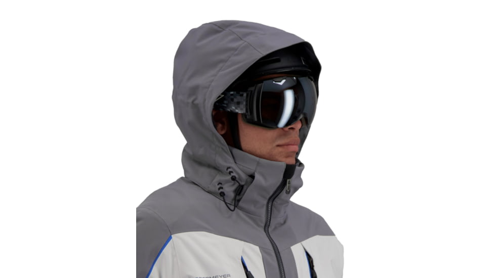 Obermeyer Charger Jacket - Mens, Fog, Extra Large, 21103-17001-XL