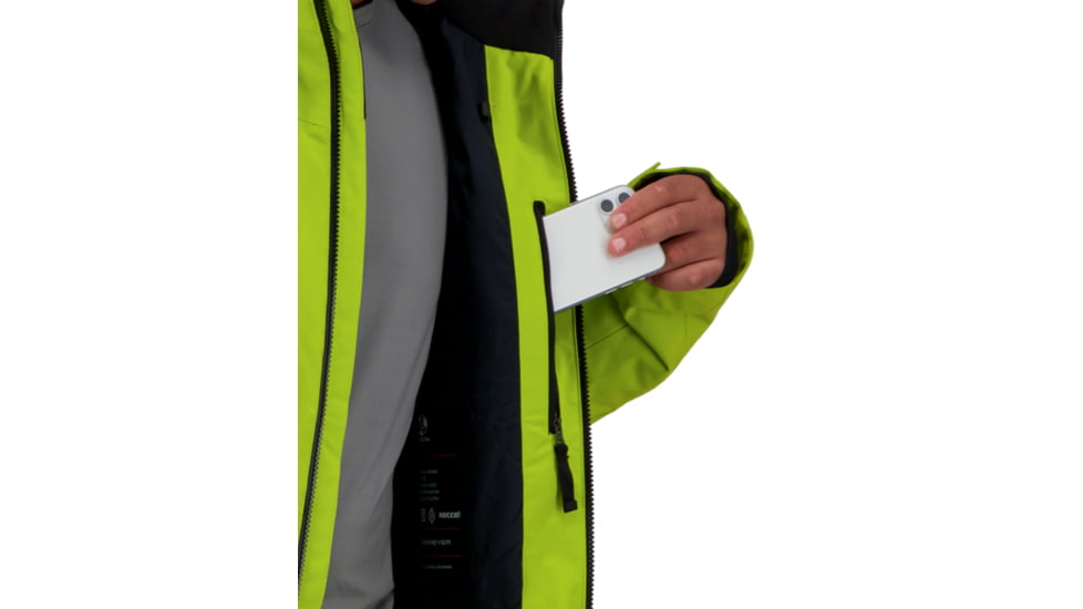Obermeyer Charger Jacket - Mens, Matcha, Extra Large, 21103-21086-XL
