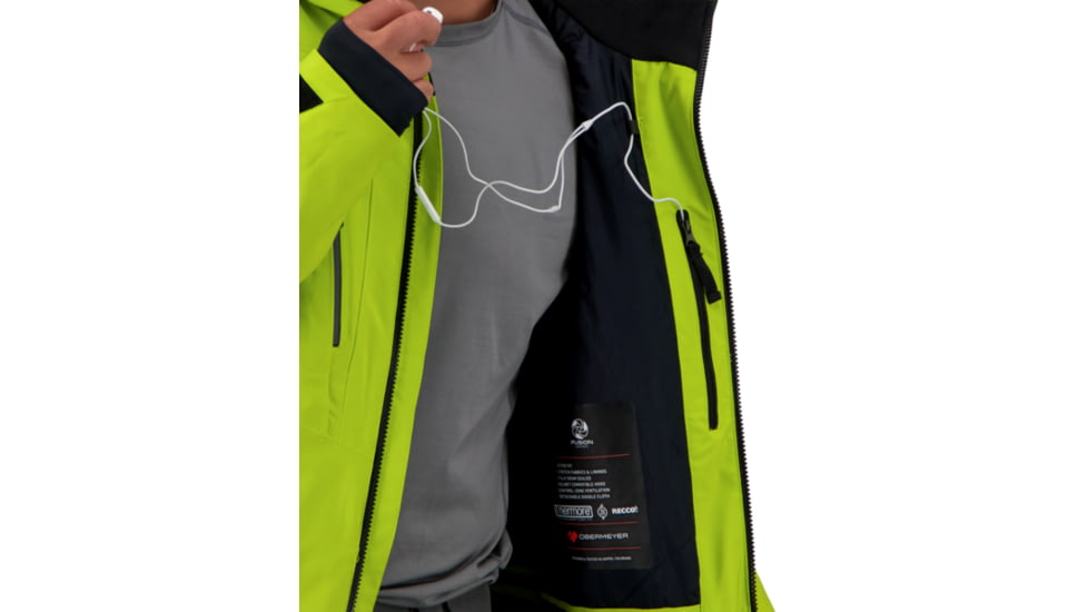 Obermeyer Charger Jacket - Mens, Matcha, Extra Large, 21103-21086-XL