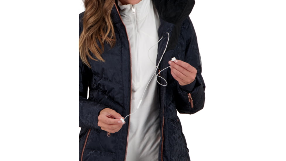 Obermeyer Circe Down Jacket - Womens, Black Frost, 4, 11176-21024-4