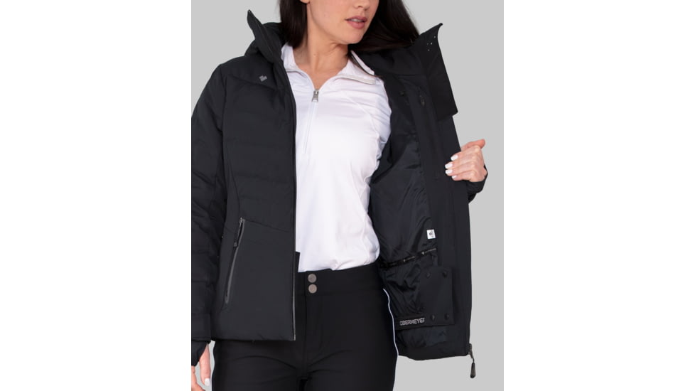 Obermeyer Cosima Down Jacket - Womens, 4 US, Black, 11168-16009-4