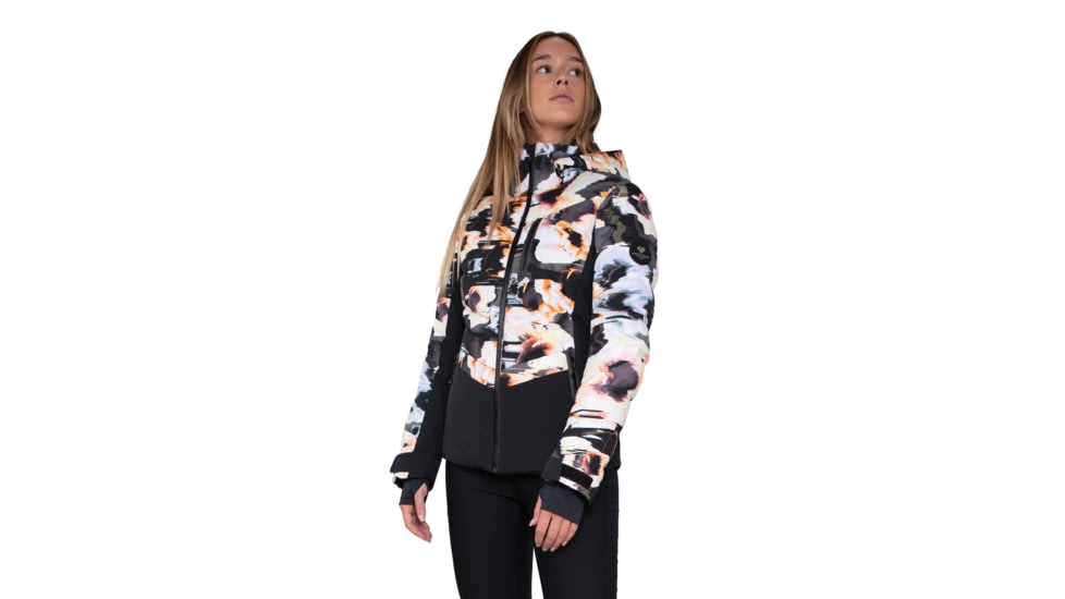 Obermeyer Cosima Down Jacket - Womens, 4 US, Glitchy, 11168-22123-4