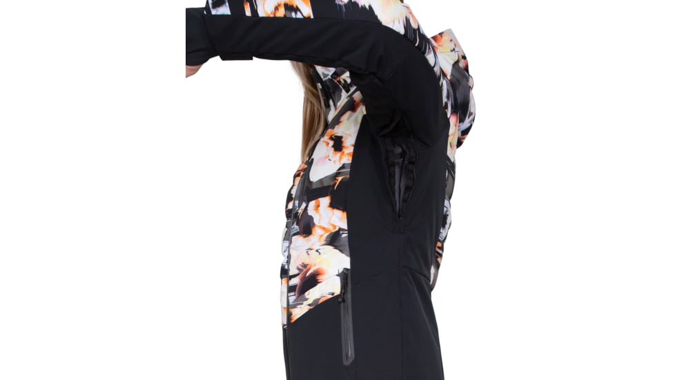 Obermeyer Cosima Down Jacket - Womens, 4 US, Glitchy, 11168-22123-4