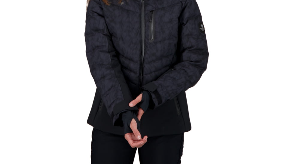 Obermeyer Cosima Down Jacket - Womens, Black Ice, 12, 11173-21111-12