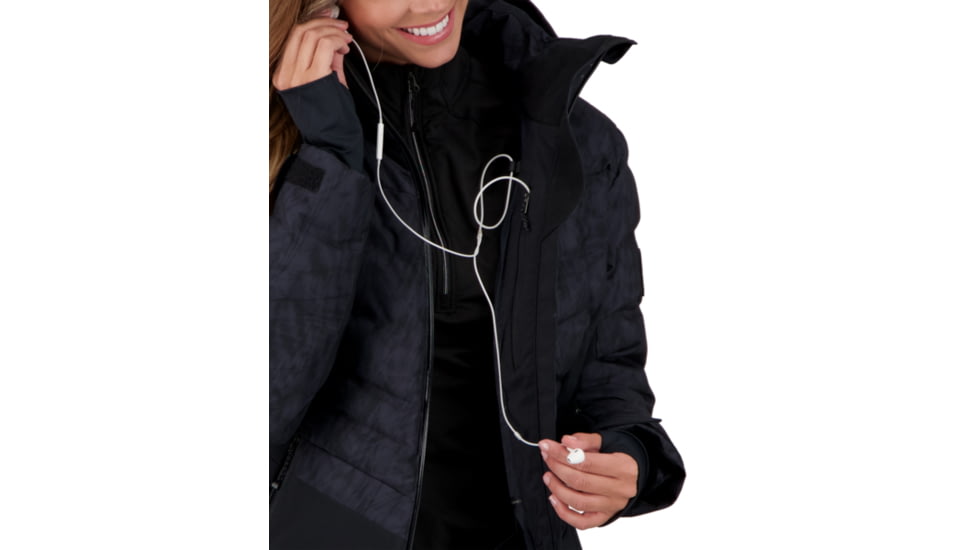 Obermeyer Cosima Down Jacket - Womens, Black Ice, 12, 11173-21111-12