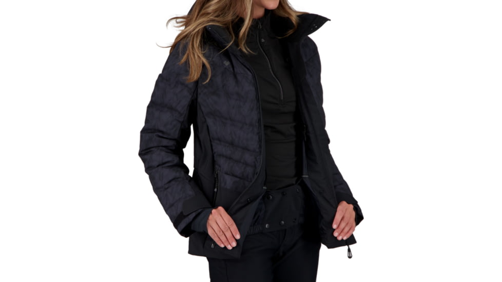 Obermeyer Cosima Down Jacket - Womens, Black Ice, 12, 11173-21111-12