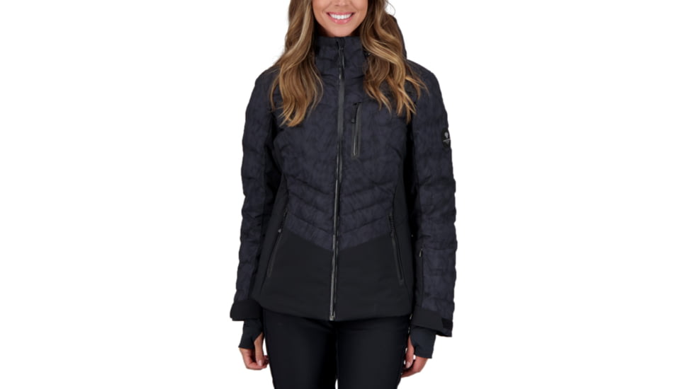 Obermeyer Cosima Down Jacket - Womens, Black Ice, 12, 11173-21111-12