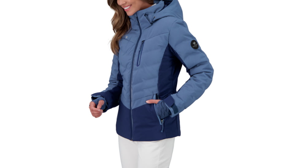 Obermeyer Cosima Down Jacket - Womens, Blue Ash, 16, 11173-21168-16