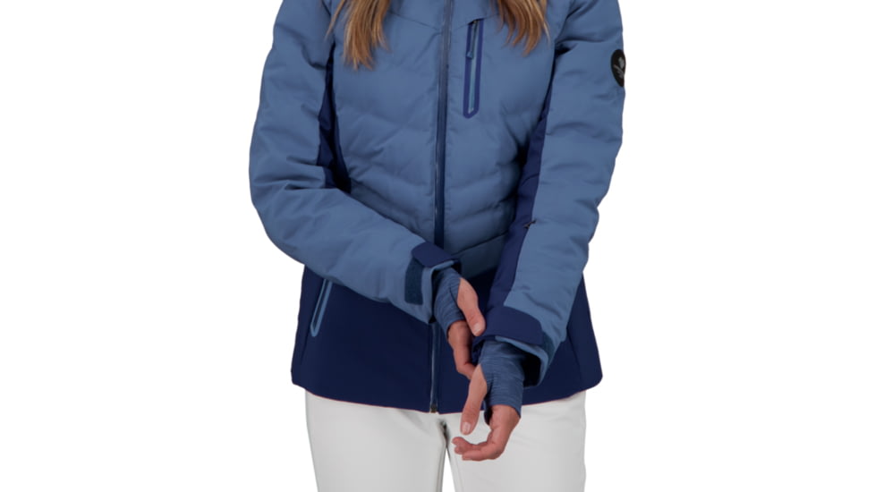 Obermeyer Cosima Down Jacket - Womens, Blue Ash, 16, 11173-21168-16