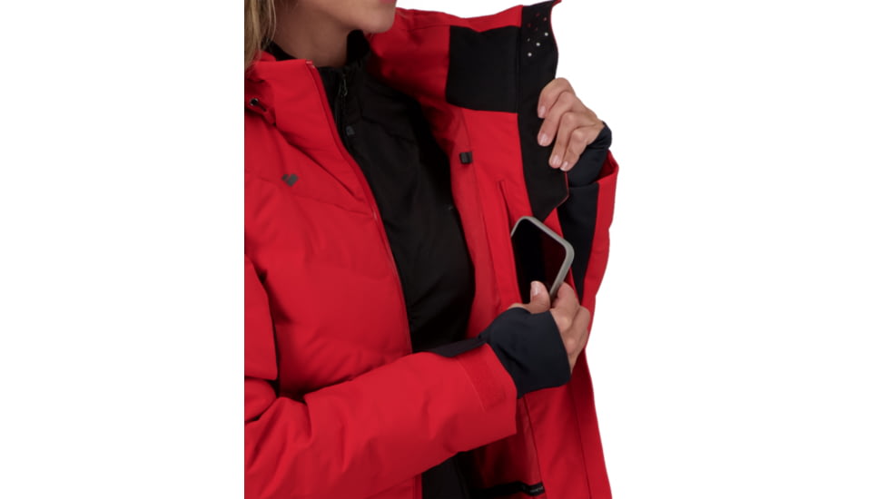 Obermeyer Cosima Down Jacket - Womens, Read My Lips, 14, 11173-21044-14