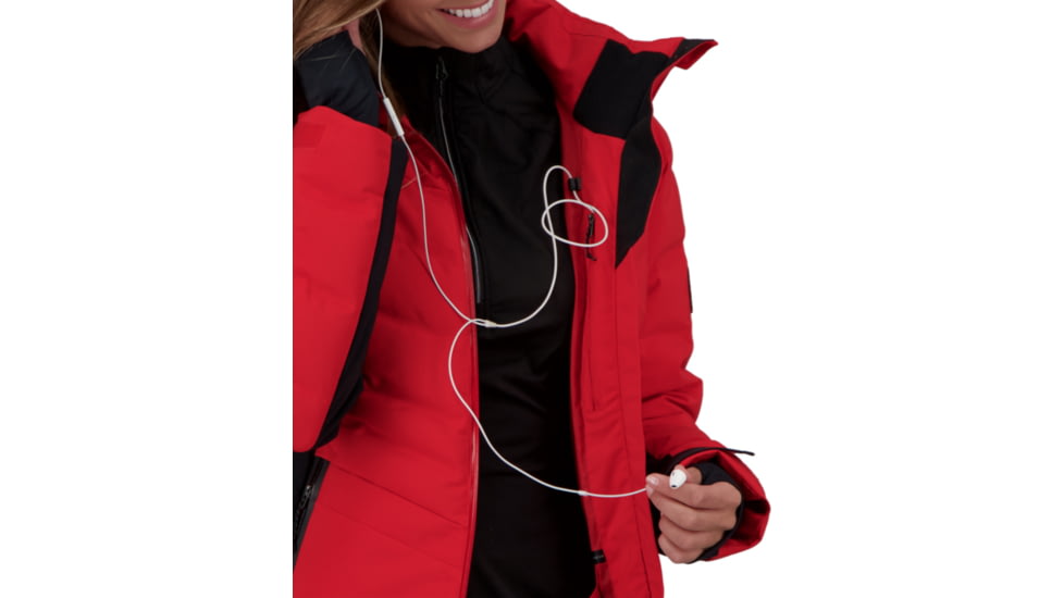 Obermeyer Cosima Down Jacket - Womens, Read My Lips, 14, 11173-21044-14