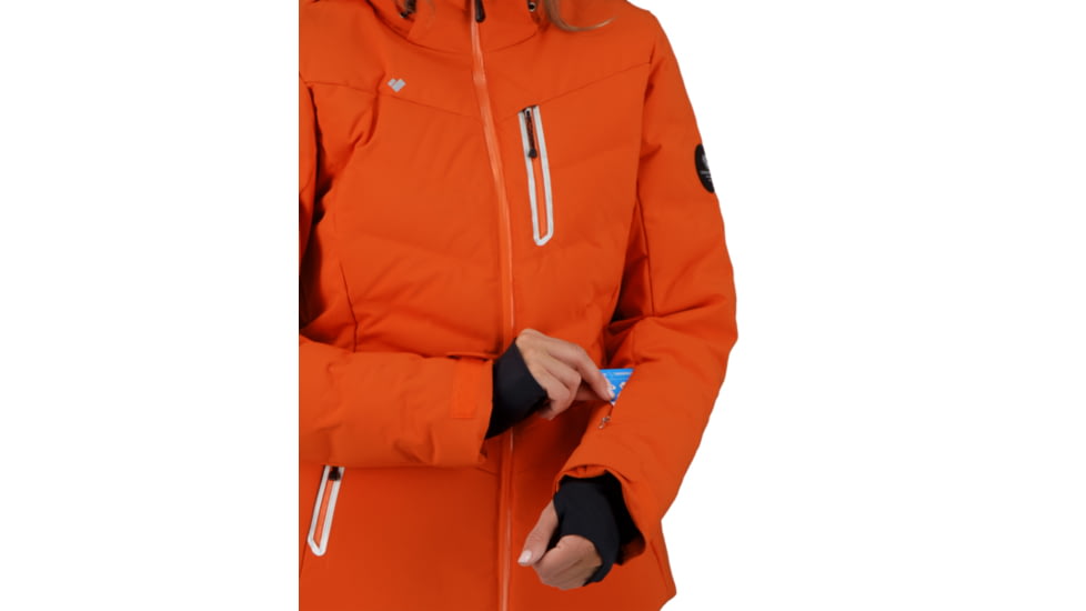 Obermeyer Cosima Down Jacket - Womens, Saffron, 16, 11173-21038-16