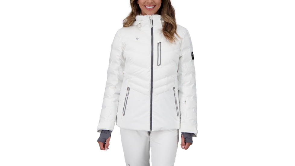 Obermeyer Cosima Down Jacket - Women's, 10 US, White, 11168-16010-10