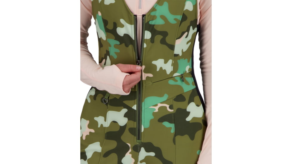 Obermeyer Cybele Softshell Suit - Womens, Saguaro Camo, 0, 13003-21131-0
