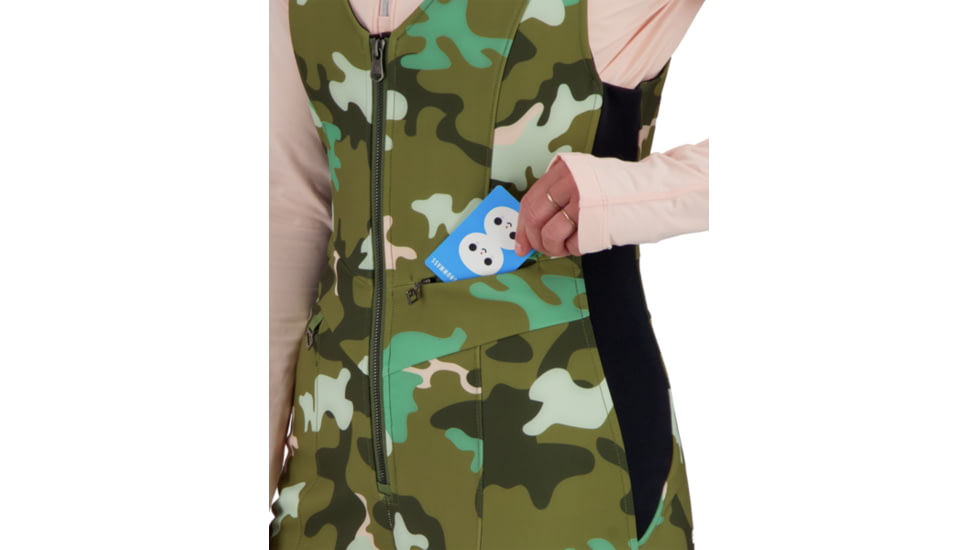 Obermeyer Cybele Softshell Suit - Womens, Saguaro Camo, 0, 13003-21131-0