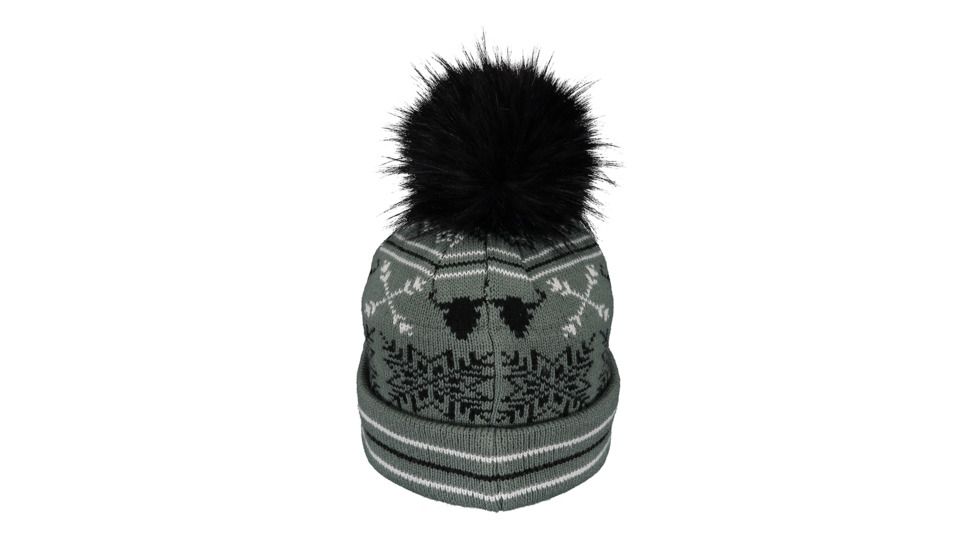 Obermeyer Dallas Knit Pom Hat - Womens, Sage, 18049-SAGE-WOMEN