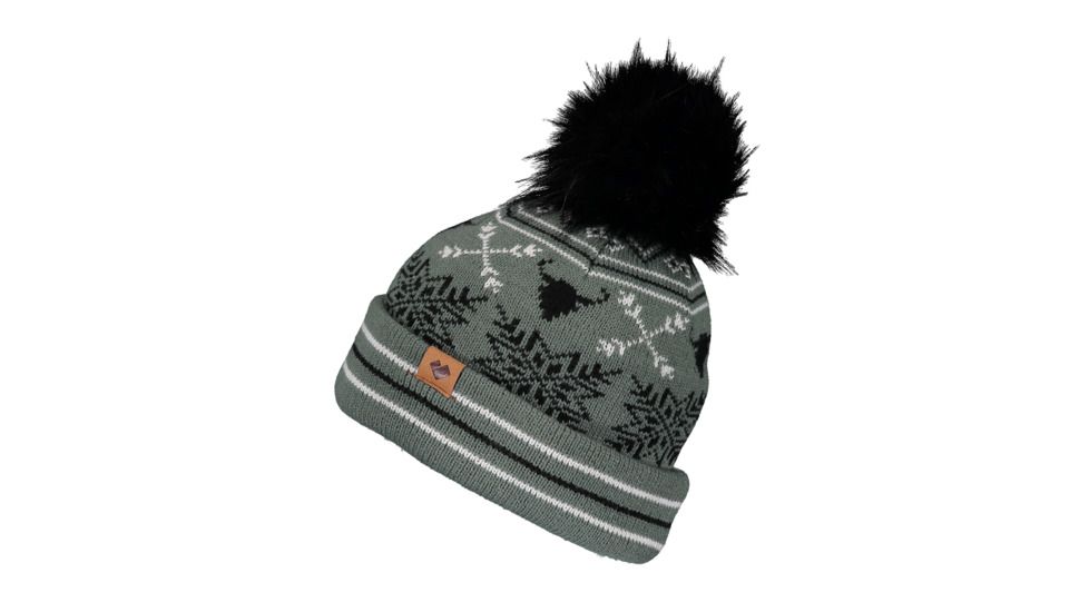 Obermeyer Dallas Knit Pom Hat - Womens, Sage, 18049-SAGE-WOMEN