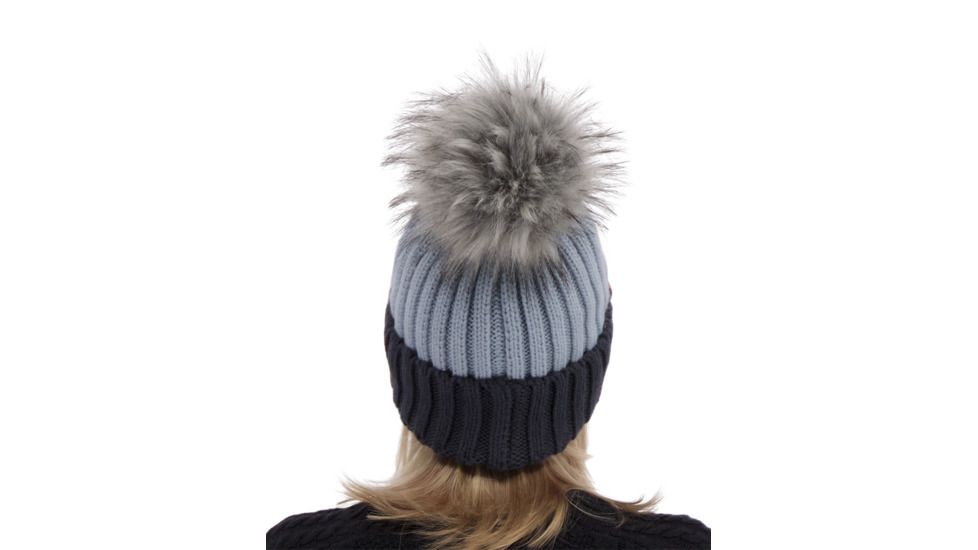 Obermeyer Denver Faux Fur Pom Hat - Womens, Ice Ice Baby, 18048-ICE ICE BABY-WOMEN
