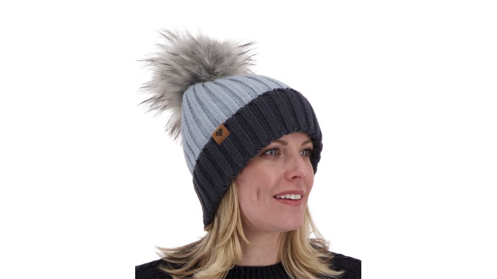 Obermeyer Denver Faux Fur Pom Hat - Womens, Ice Ice Baby, 18048-ICE ICE BABY-WOMEN