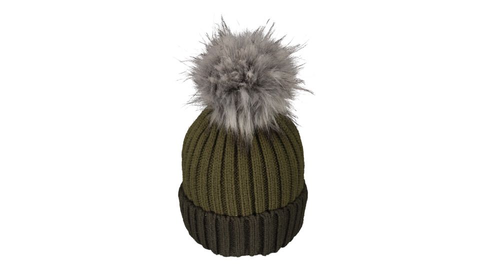 Obermeyer Denver Faux Fur Pom Hat - Womens, Military Time, 18048-MILITARY TIME-WOMEN