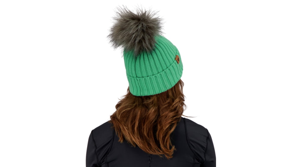 Obermeyer Denver FF Pom Beanie - Womens, Jasmint, One Size, 18057-21088-ONE SIZE