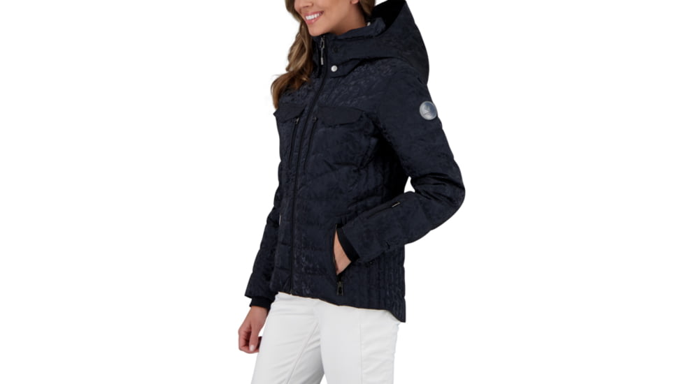 Obermeyer Devon Down Jacket - Womens, Black Frost, 14 Petite, 11139-21024-14P