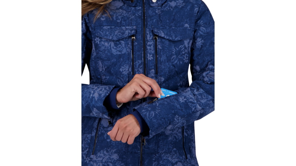 Obermeyer Devon Down Jacket - Womens, Denim Blues, 10, 11139-21162-10