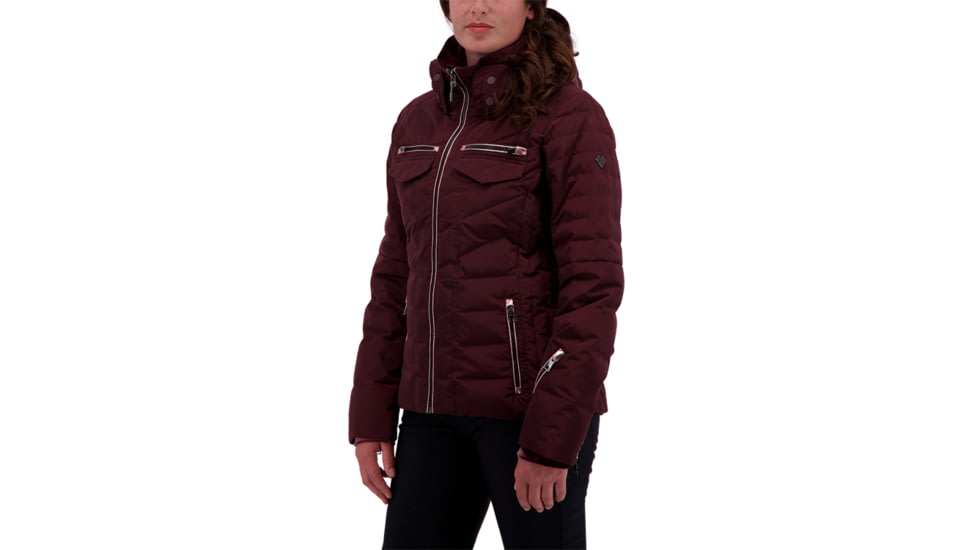 Obermeyer Devon Down Jacket - Womens, Wine-Not, 8, 11085-WINE-NOT-8