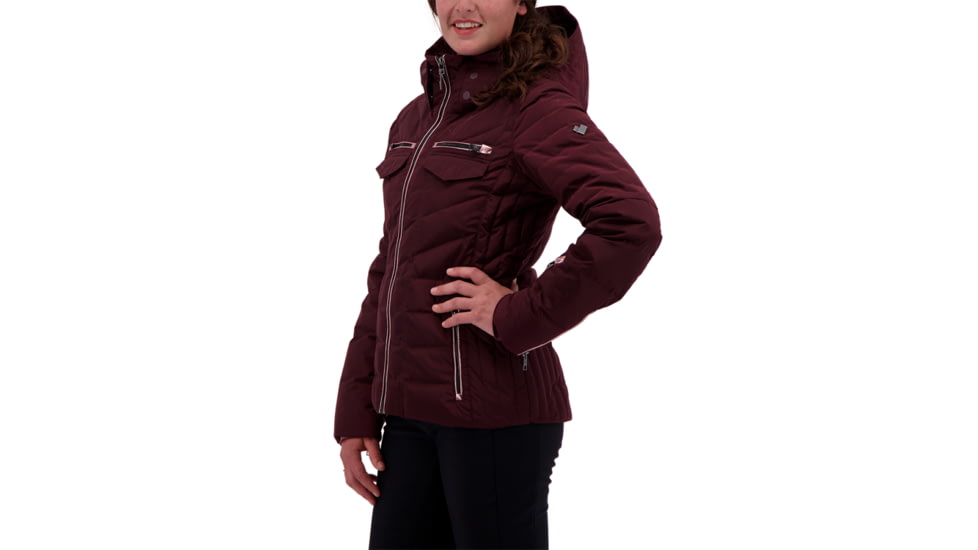 Obermeyer Devon Down Jacket - Womens, Wine-Not, 8, 11085-WINE-NOT-8