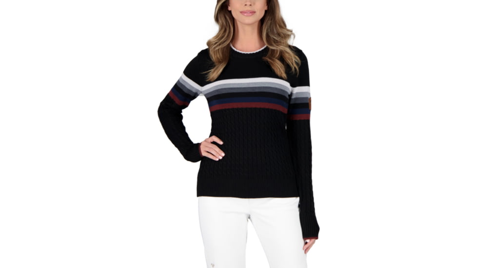 Obermeyer Donna Crewneck Sweater - Womens, Black, Extra Large, 16052-16009-XL