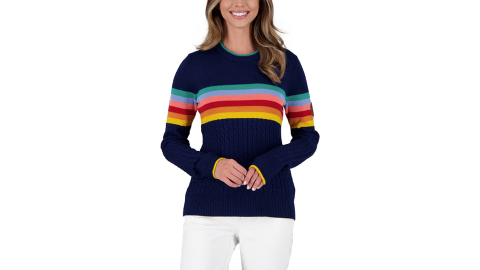 Obermeyer Donna Crewneck Sweater - Womens, Navy, Medium, 16052-20167-M