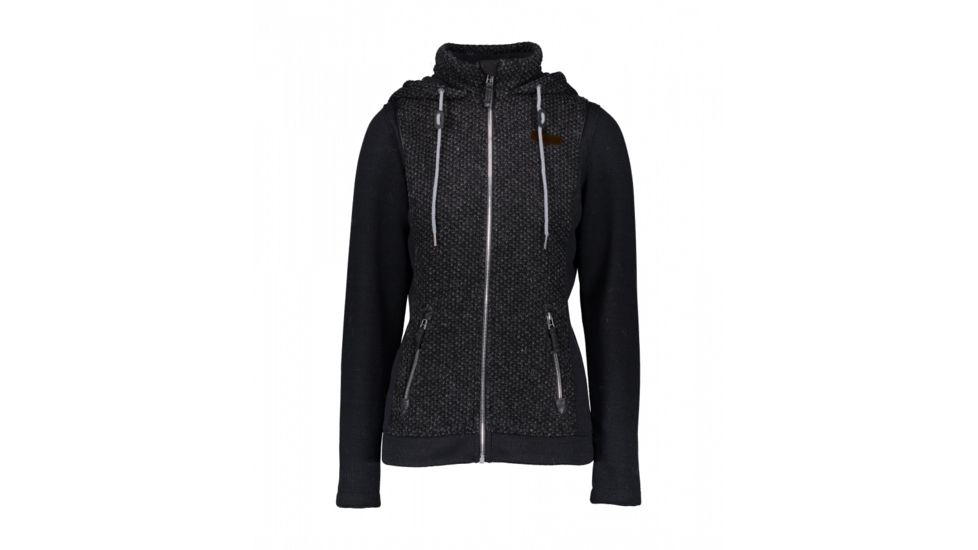 Obermeyer Ella Fleece Jacket - Women's, Black, Small, 17036-BLACK-S