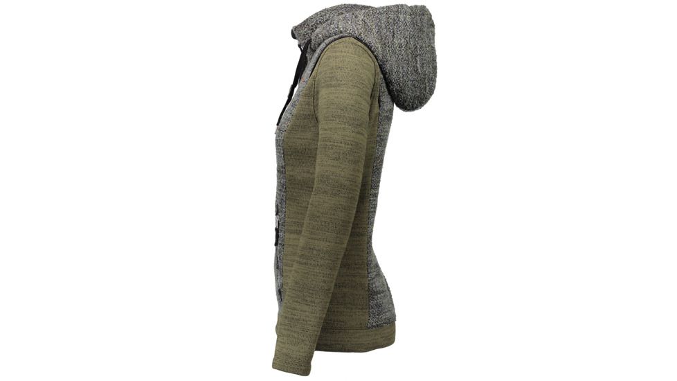 Obermeyer Ella Fleece Jacket - Womens, Military Time, Large, 17036-MILITARY TIME-L