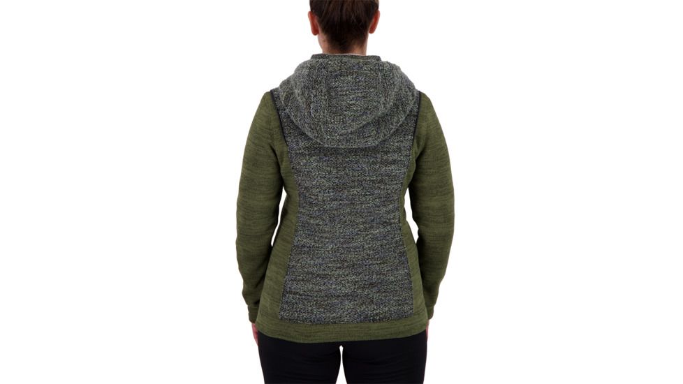 Obermeyer Ella Fleece Jacket - Womens, Military Time, Large, 17036-MILITARY TIME-L