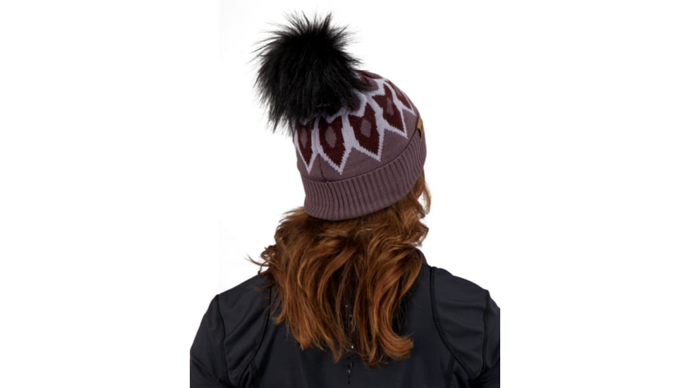 Obermeyer Fair Isle FF Pom Beanie - Womens, Purple Reign, One Size, 18068-21179-ONE SIZE